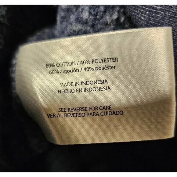 Orvis Signature Quarter-Zip Sweatshirt Dark Blue Size XL - Picture 9 of 10